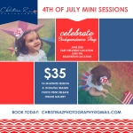 4th of July Mini Session Event | Christina Z Photography